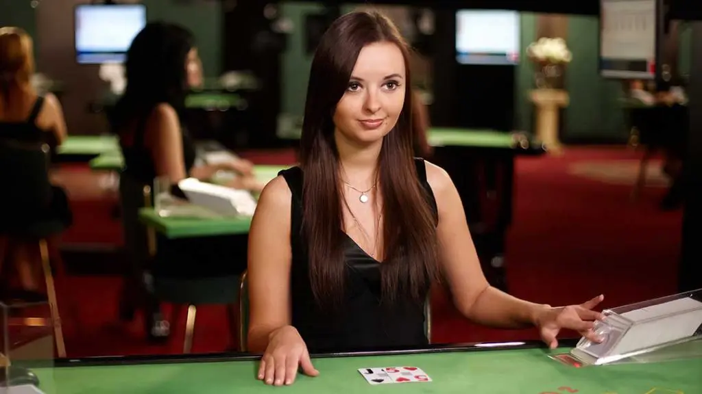 Live blackjack table from Evolution Gaming
