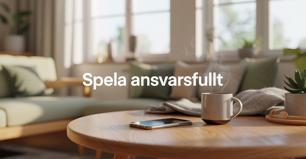 Spela ansvarsfullt – ta pauser och håll balans i spelandet.
